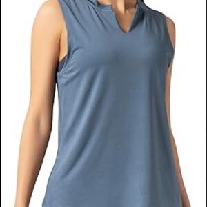 Lululemon Tank Top Blue Sleeveless Shirt Running Size Small